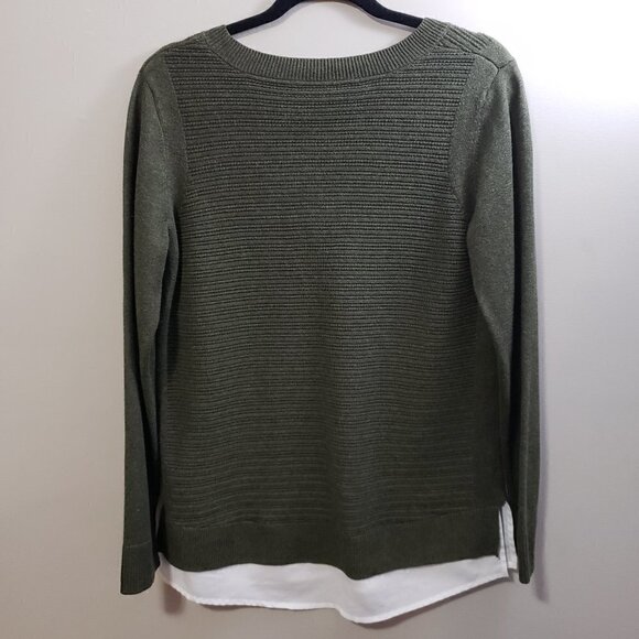 Hilary Radley * Faux Layered Sweater * Sz M - Picture 3 of 9